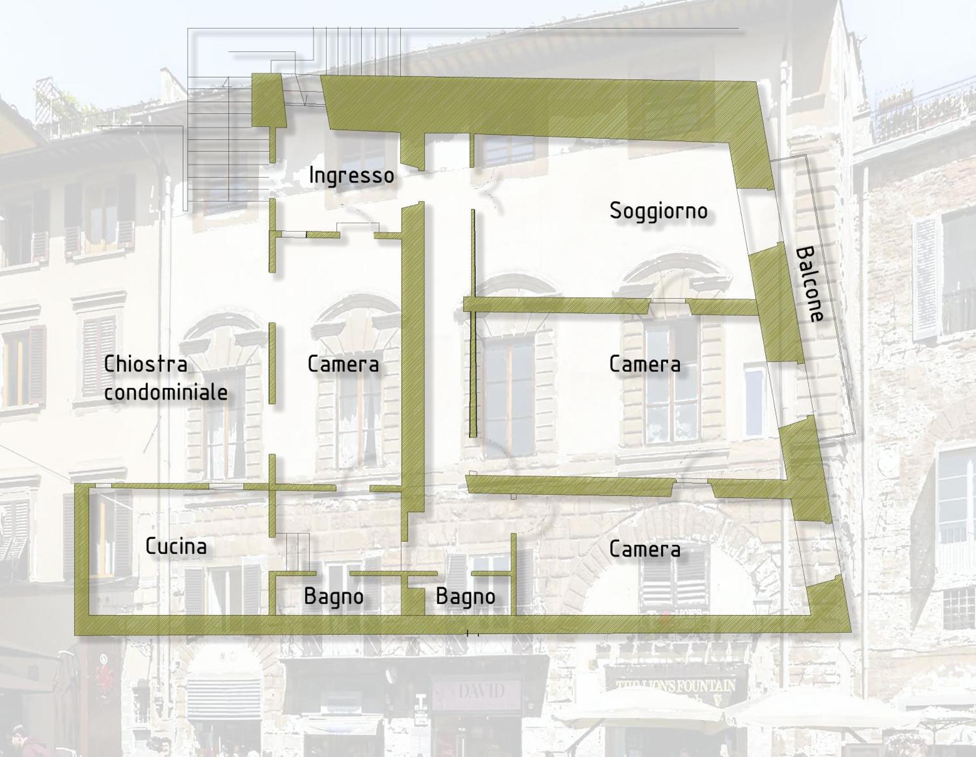 Fiamma Apartment Флоренция Экстерьер фото